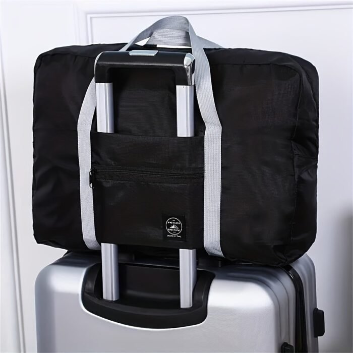 1Pc Foldable Travel Storage Bag With Zipper Closure - Large Capacity Lightweight Polyester Organizer For Clothes, Underwear, Towels & Socks, Multi-Color Options, Hand Washable, Clothes Storage, Portable Clothing Organizer, Convenient Carryall - Image 9