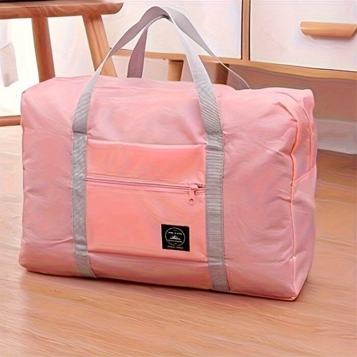 1Pc Foldable Travel Storage Bag With Zipper Closure - Large Capacity Lightweight Polyester Organizer For Clothes, Underwear, Towels & Socks, Multi-Color Options, Hand Washable, Clothes Storage, Portable Clothing Organizer, Convenient Carryall - Image 6