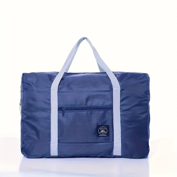 1Pc Foldable Travel Storage Bag With Zipper Closure - Large Capacity Lightweight Polyester Organizer For Clothes, Underwear, Towels & Socks, Multi-Color Options, Hand Washable, Clothes Storage, Portable Clothing Organizer, Convenient Carryall - Image 3
