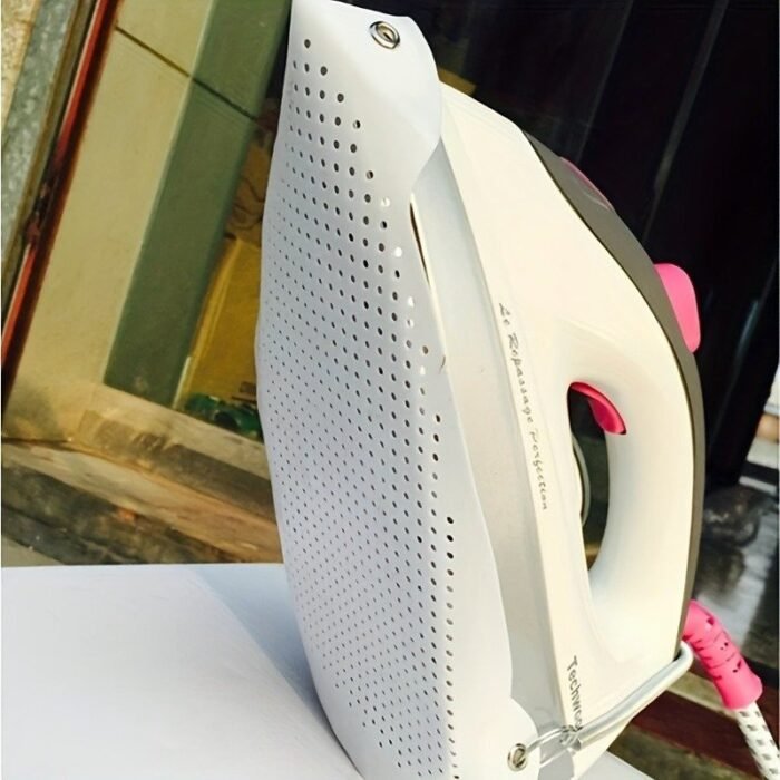1Pc Premium Pe Iron Shoe Cover - Heat-Resistant Teflon Soleplate Protector, Fit For All Irons, Durable Thermal Shield For Home, Apartment & Dry Cleaners, Prevents Scorch Marks & Extends Iron Lifespan, Laundry Accessories | Spring Attachment Feature | Super Slick Surface - Image 2