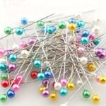 Bulk Pack Of 100 Large Head Pins With Beaded Ends For Diy Crafts And Sewing Projects - Mixed Colors - Image 3
