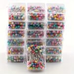 Bulk Pack Of 100 Large Head Pins With Beaded Ends For Diy Crafts And Sewing Projects - Mixed Colors - Image 5