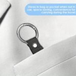 1Pc Multi-Functional Luggage Strap With Secure Buckle Closure, Adjustable Anti-Theft Travel Packing Accessory, Durable Nylon With Keychain, Wet Wipe Clean, Compatible With All Sized Suitcases And Backpacks - Image 6