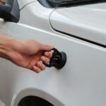 Dent Puller, Dent Removal Kit, 1Pc Car Dent Puller Kit Handle Lifter, Powerful Car Dent Remover, Suction Cup Dent Puller And Paintless Dent Repair Kit For Car Body Dent