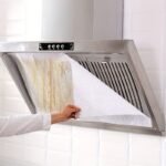 12-Pack Universal Range Hood Grease Absorbent Filters - High Temperature Resistant, Disposable, Non-Stick Screens For Kitchen Vent Cleanliness - Image 8
