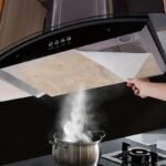 12-Pack Universal Range Hood Grease Absorbent Filters - High Temperature Resistant, Disposable, Non-Stick Screens For Kitchen Vent Cleanliness - Image 4