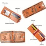 Men'S Dollar Bill Wallet, Billfold Credit Card Photo Holder - Image 4