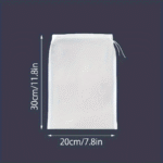 1Pc Nylon Food Filtering Bag, Ultra-Fine Mesh For Juicing, Straining, And Squeezing Soymilk, Kitchen Essential For Cold Brew Coffee, Industrial Food Supply Equipment - Image 6