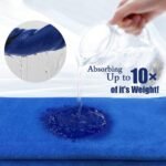 4-Pack Microfiber Chamois Car Towels - Super Absorbent, Ultra-Thick, Lint-Free Detailing Cloth For Polishing, Washing & Drying - Image 6