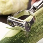Rv Must-Have. 1Pc Stainless Steel Multifunctional Fruit And Vegetable Peeler, Grater, Shredder, And Cutter - Easy-To-Use Kitchen Tool For Peeling, Slicing, And Coring Fruits And Vegetables - Compact Dorm Essentials For Home Cooks - Image 6
