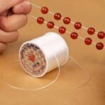 1Pc Durable And Elastic Rubber Beading Cord, 50.0 Meter Long, Suitable For Diy Jewelry Making, Versatile Elastic String For Bracelets And Necklaces - 1Pc