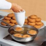 Easy-To-Use Donut Maker - Portable Round Dessert & Cookie Baking Tool, No Electricity Needed