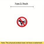 No Farting Car Sticker Funny Pet Decal For Car Styling Decals - Image 2