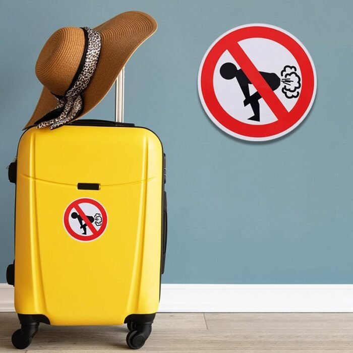 No Farting Car Sticker Funny Pet Decal For Car Styling Decals - Image 4