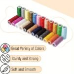10 Rolls Of Assorted Color Polyester Sewing Thread For Sewing Enthusiasts And Beginners - Image 6