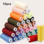 10 Rolls Of Assorted Color Polyester Sewing Thread For Sewing Enthusiasts And Beginners - Image 2