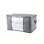 90L Extra Large Foldable Storage Bins With Durable Handles & Zippers - Perfect For Rv Bedding, Comforters, Blankets & Clothes - Image 2