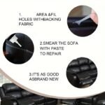 1Pc Leather Repair Paste For Repairing Scratches And Cracks - Car Seat Restoration Gel - Suitable For Sofa, Leather Bag, Leather Coat, Leather Shoe - Image 7