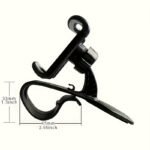 Universal Rotating Car Phone Holder - Made Of Waterproof Abs Material, Easy To Install, Oval Shape, Suitable For Various Car Models. - Image 6