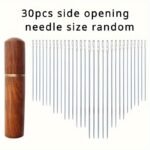 12/30Pcs Self-Threading Needles, Assorted Sizes, Threading-Free, Elderly Blind Needles, Hand Sewing, Quilting, Clothing & Cross S - Image 13
