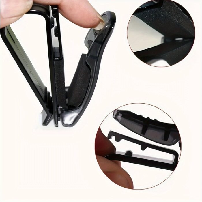 Multi-Function Car Sun Visor With Glasses Holder, Bill & Id Card Slots - Durable Abs Material, Essential Auto Interior Accessory, Eye Glasses Holder - Image 8