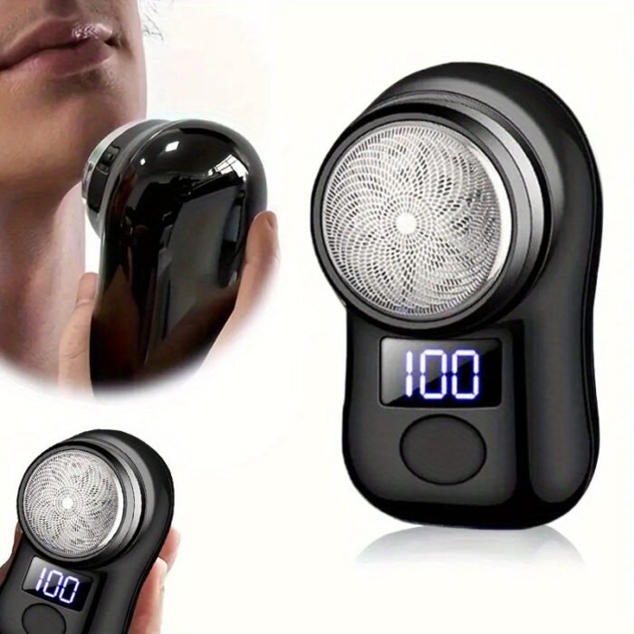 Usb Rechargeable Men'S Shaver With Led Display - Fast Charging, 100% High Quality, 30-Min Runtime, Compact Travel Design For Home & Office - Ideal Gift For Dad, Boyfriend, Brother - Image 8