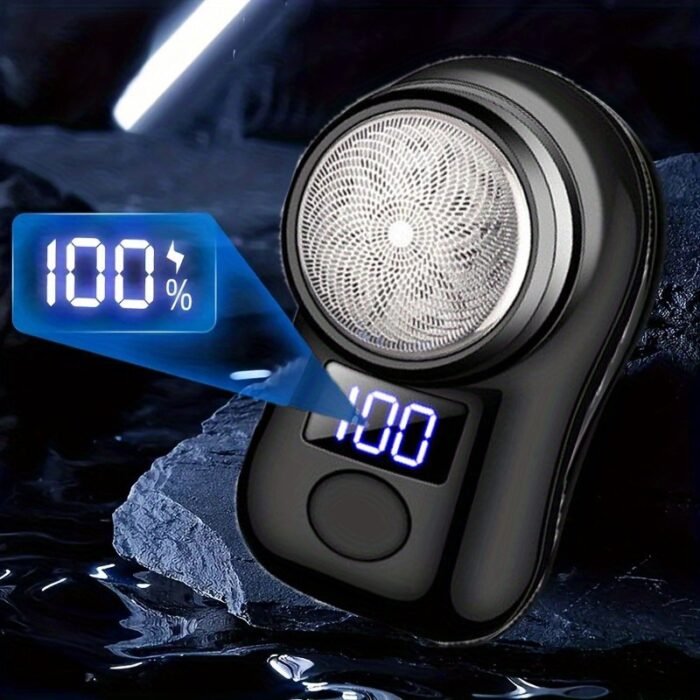 Usb Rechargeable Men'S Shaver With Led Display - Fast Charging, 100% High Quality, 30-Min Runtime, Compact Travel Design For Home & Office - Ideal Gift For Dad, Boyfriend, Brother - Image 5