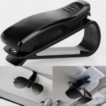 Multi-Function Car Sun Visor With Glasses Holder, Bill & Id Card Slots - Durable Abs Material, Essential Auto Interior Accessory, Eye Glasses Holder - Image 3