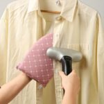 1Pc Ironing Board For Clothes, Practical, Anti-Wrinkle, Compact And Portable, Fast, Battery-Free, Suitable For Travel - Polyester Fiber, Suitable For Home And Clothing Store Use. - Image 6