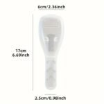 1 Durable Travel Shaver Box -Plastic Material, Lightweight Basic Model -Dust -Proof Buckle Closed Shaver Storage Box, Transparent Window -Compact Storage Suitable For Shaving Knife And Accessories -Suitable For Going Out Men'S Use - Image 4