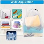 5Pcs/Set, Travel Shoes Storage Bag, Portable Shoes Packing Bag, Clear Shoes Pouch & Organizer - Image 7