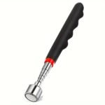 3-In-1 Stainless Steel Telescopic Magnetic Grabber Tool - Non-Electric, Iron Material, Ideal For Automotive & Construction, Hard-To-Reach Areas, No Battery Required, Construction Tool | Telescopic Design | Durable Construction, Magnetic Tool - Image 2