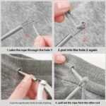 Effortless Threading Tool, Suitable For Various Needle And Thread Activities, Family Sewing Tool, Cord Garter, Flexible Threading Tool, Multi-Purpose Elastic Band Waist, Cord Webbing Auxiliary Device Spring Eye Threading Device - Image 5