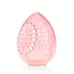 1Pc Clear Travel Makeup Sponge Holder, Mini Transparent Plastic Cosmetic Puff Storage Case, Portable Sponge Organizer For Beauty Blenders And Applicators - Image 3