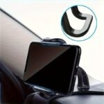Universal Rotating Car Phone Holder - Made Of Waterproof Abs Material, Easy To Install, Oval Shape, Suitable For Various Car Models. - Image 7