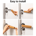 1/2Pcs Door Handle Protective Cover Anti-Collision Cover Anti-Static Youngsters Safety Thickened Spiral Door Handle Anti-Collision Cover - Image 14