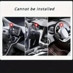 Universal Rotating Car Phone Holder - Made Of Waterproof Abs Material, Easy To Install, Oval Shape, Suitable For Various Car Models. - Image 2