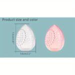 1Pc Clear Travel Makeup Sponge Holder, Mini Transparent Plastic Cosmetic Puff Storage Case, Portable Sponge Organizer For Beauty Blenders And Applicators - Image 11