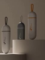 1Pc Mini Portable Small Pill Box, Carry-On Pill Box Three Compartment Organizer Boxes Travel Pill Drug Dispenser Boxes - Image 8