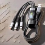 100W Max Multi Charging Cable 3In 1 Multi Usb Charger Fast Charging Cable, Multi Charging Cable 3In 1 Multi Iphone Charger Cable Nylon Braided Mfi Universal Usb Fast Charging Cord With Type-C/Usb C Micro Lightning For Phone Ipad Iphone - Image 11