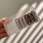 9 Pcs Spiral Hair Ties No Crease, Coil Hair Ties, Phone Cord Hair Ties, Women Ponytail Holder Elastics - Image 14