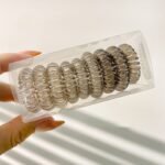 9 Pcs Spiral Hair Ties No Crease, Coil Hair Ties, Phone Cord Hair Ties, Women Ponytail Holder Elastics - Image 5
