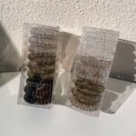 9 Pcs Spiral Hair Ties No Crease, Coil Hair Ties, Phone Cord Hair Ties, Women Ponytail Holder Elastics - Image 8