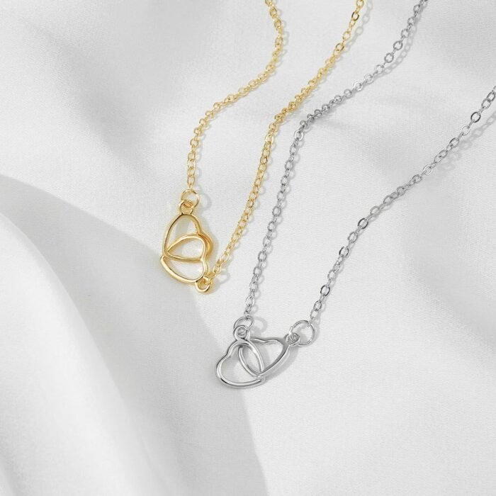 Double Love Pendant Necklace - Image 8