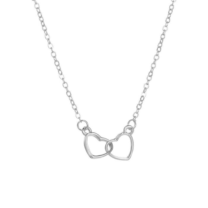Double Love Pendant Necklace - Image 5