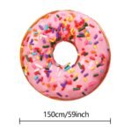 1Pc Fun & Cozy Food Blanket - Contemporary Style, Machine Washable, All-Season Flannel Throw With Unique Food Designs (9 Styles Available) - Perfect For Couch, Bed, Or Kitchen Decor, Decorative Throw Blanket | Playful Food Design | Soft Texture Blanket, Food Deco - Image 21