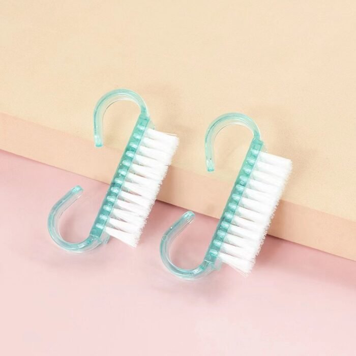 10 Pcs/Lot Acrylic Nail Brush 4 Color Nail Art Manicure Pedicure Soft Remove Dust Plastic Cleaning Nail Brushes File Tools Set - Image 7
