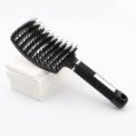 1Pc Of A Magical Scalp Massaging Hairbrush Designed For Women - A Professional Tool For Detangling Wet Curly Hair - A Hairdressing Accessory. - Image 7
