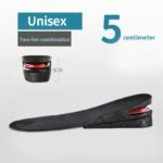 3-9Cm Invisible Height Increase Insole Cushion Height Adjustable Shoe Heel Insoles Insert Taller Support Absorbant Foot Pad - Image 5