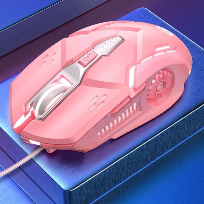 Silver Carved Mechanical Gaming Mouse, Wired, Suitable For Desktop And Laptop Use, Silent For Office And Esports. - Image 7